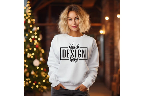 Christmas Sweatshirt Mockups Bundle Vol-02 Mock Up Photo Craftlabsvg24 