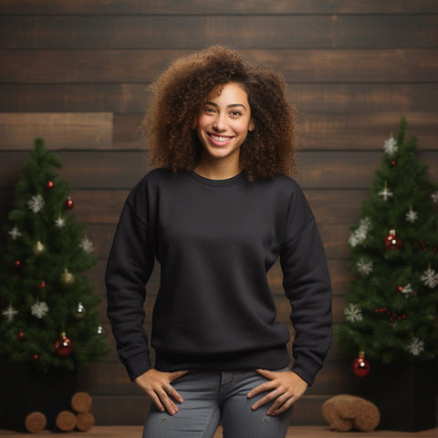 Christmas Sweatshirt Mockups Mock Up Photo Craftlabsvg24 