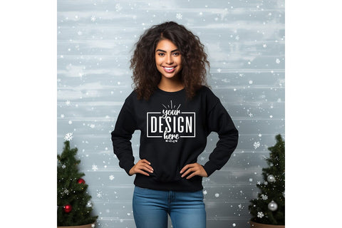 Christmas Sweatshirt Mockups Mock Up Photo Craftlabsvg24 