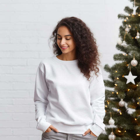 Christmas Sweatshirt Mockups, Mock Up Photo Craftlabsvg24 