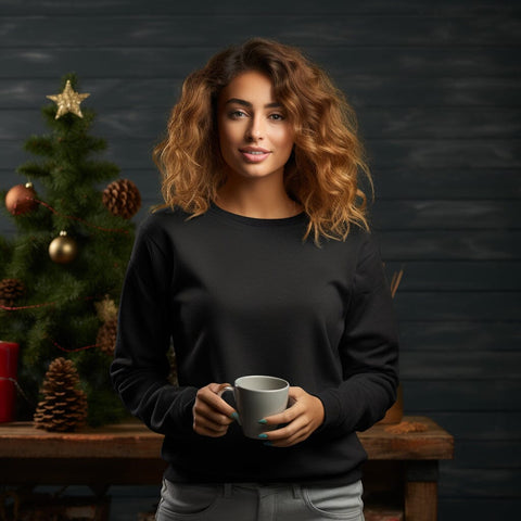 Christmas Sweatshirt Mockups Mock Up Photo Craftlabsvg24 