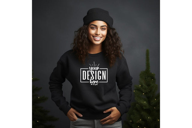 Christmas Sweatshirt Mockups Mock Up Photo Craftlabsvg24 