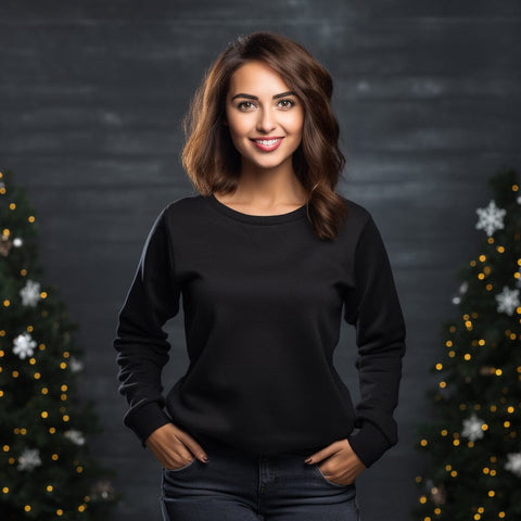 Christmas Sweatshirt Mockups Mock Up Photo Craftlabsvg24 