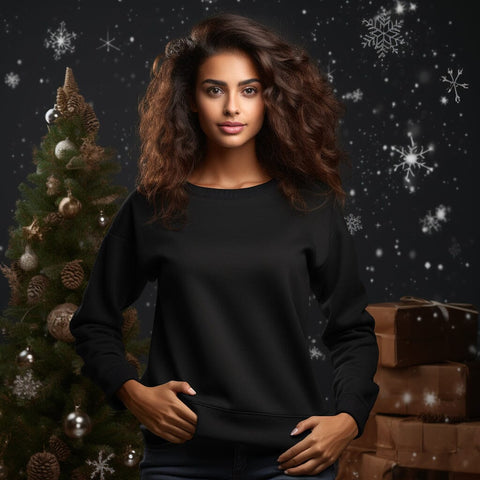 Christmas Sweatshirt Mockups Mock Up Photo Craftlabsvg24 