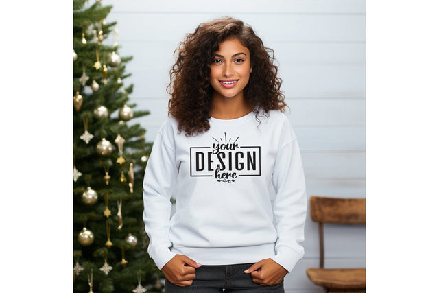 Christmas Sweatshirt Mockups Mock Up Photo Craftlabsvg24 