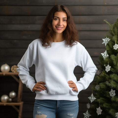 Christmas Sweatshirt Mockups Mock Up Photo Craftlabsvg24 