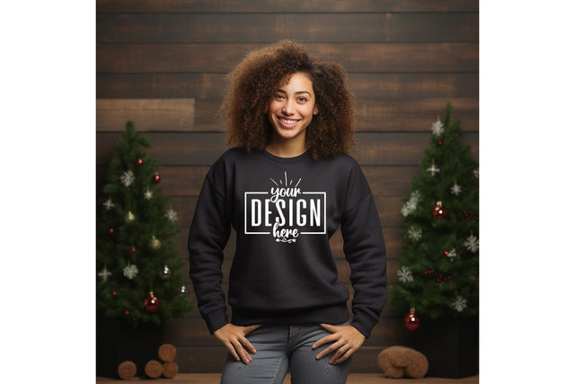 Christmas Sweatshirt Mockups Mock Up Photo Craftlabsvg24 