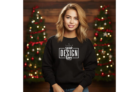 Christmas Sweatshirt Mockups SVG Craftlabsvg24 