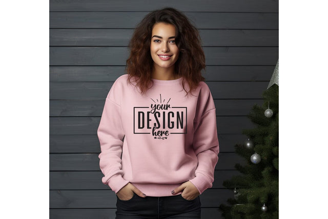 Christmas Sweatshirt Mockups SVG Craftlabsvg24 