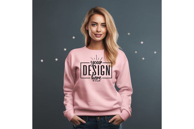 Christmas Sweatshirt Mockups SVG Craftlabsvg24 