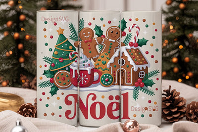 Christmas Sweets 20oz Tumbler Wrap Sublimation DesignSVG 
