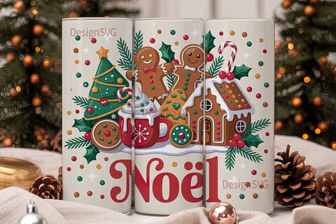 Christmas Sweets 20oz Tumbler Wrap Sublimation DesignSVG 