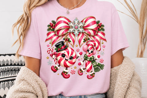 Christmas Sweets Candy Cane PNG Sublimation nirmal108roy 