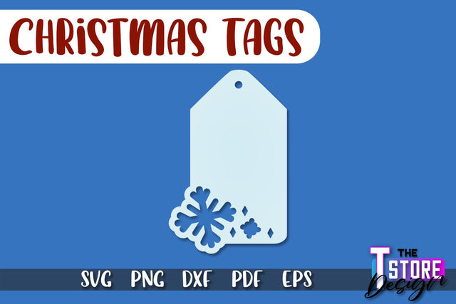 Christmas Tags SVG Design | Christmas Gift Decoration SVG | Gift Design SVG SVG The T Store Design 