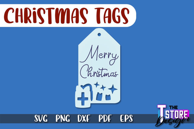 Christmas Tags SVG Design | Christmas Gift Decoration SVG | Gift Design SVG SVG The T Store Design 