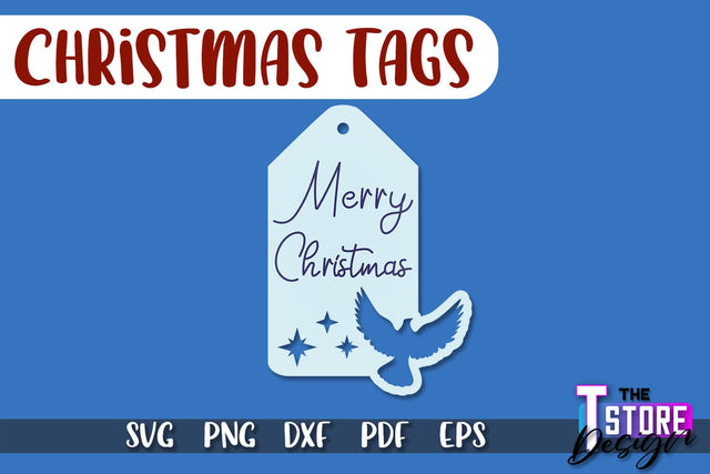 Christmas Tags SVG Design | Christmas Gift Decoration SVG | Gift Design SVG SVG The T Store Design 
