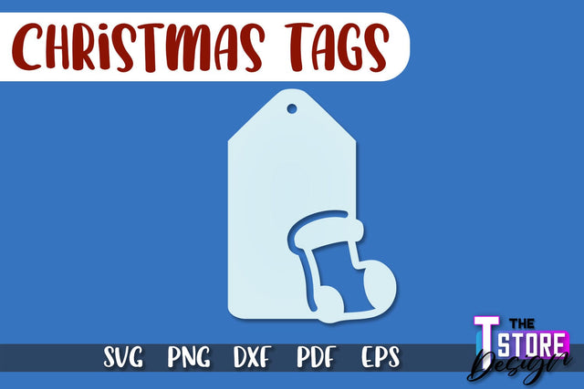 Christmas Tags SVG Design | Christmas Gift Decoration SVG | Gift Design SVG SVG The T Store Design 