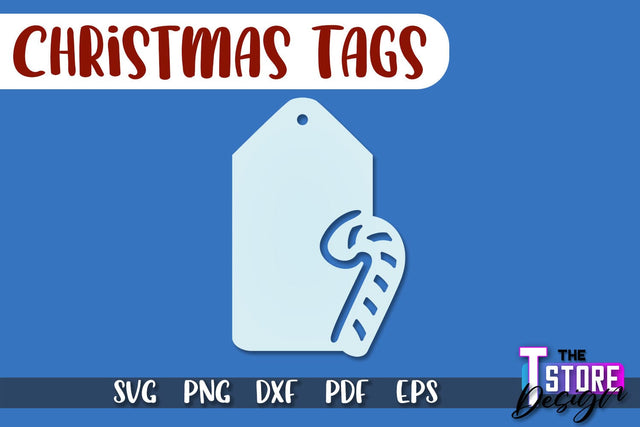 Christmas Tags SVG Design | Christmas Gift Decoration SVG | Gift Design SVG SVG The T Store Design 