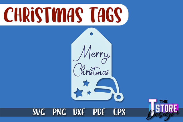 Christmas Tags SVG Design | Christmas Gift Decoration SVG | Gift Design SVG SVG The T Store Design 