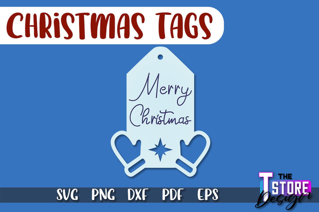 Christmas Tags SVG Design | Christmas Gift Decoration SVG | Gift Design SVG SVG The T Store Design 