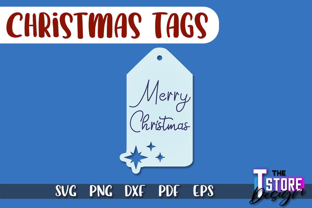 Christmas Tags SVG Design | Christmas Gift Decoration SVG | Gift Design SVG SVG The T Store Design 