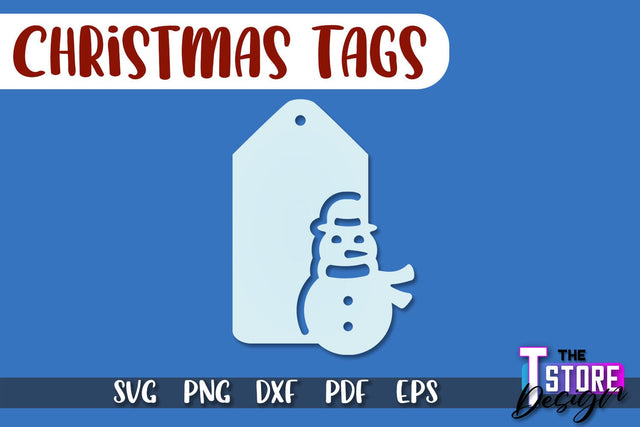 Christmas Tags SVG Design | Christmas Gift Decoration SVG | Gift Design SVG SVG The T Store Design 