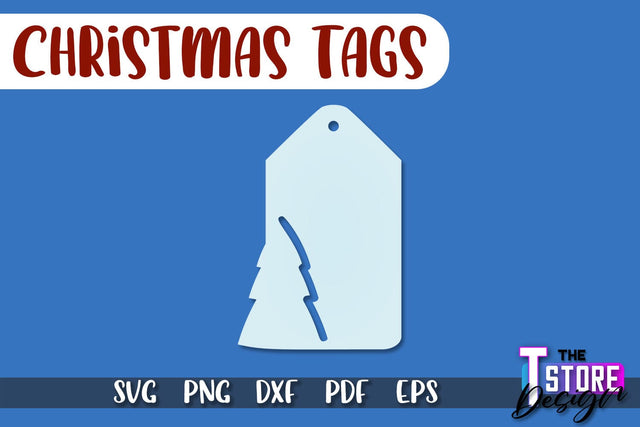 Christmas Tags SVG Design | Christmas Gift Decoration SVG | Gift Design SVG SVG The T Store Design 