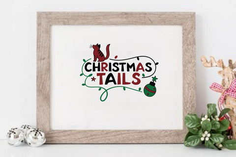 Christmas Tails SVG Angelina750 