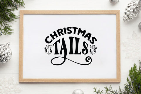 Christmas Tails SVG Angelina750 