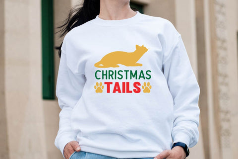 Christmas Tails SVG Angelina750 