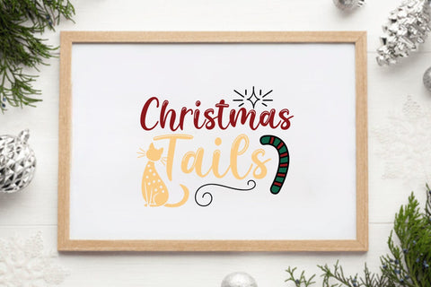 Christmas Tails SVG Angelina750 