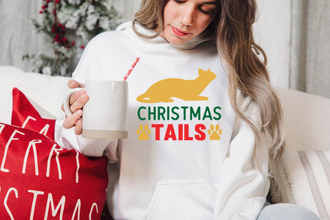 Christmas Tails SVG Angelina750 