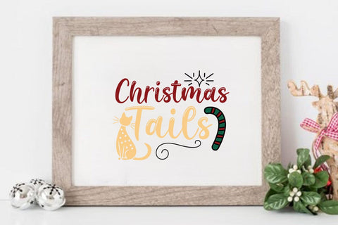 Christmas Tails SVG Angelina750 