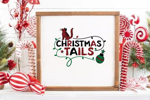 Christmas Tails SVG Angelina750 