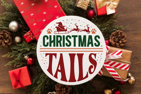 Christmas tails SVG Angelina750 