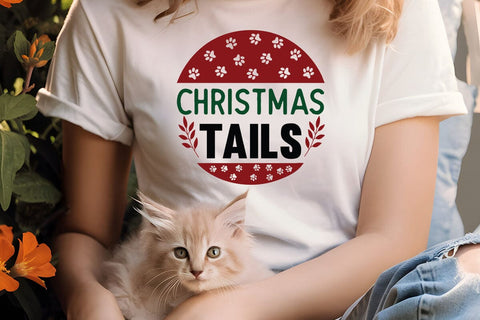 christmas tails SVG Angelina750 