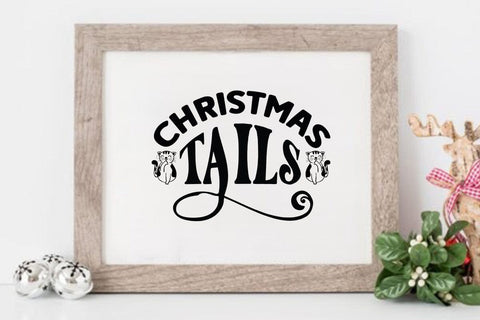 Christmas Tails SVG Angelina750 