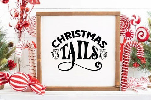 Christmas Tails SVG Angelina750 