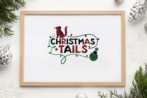 Christmas Tails SVG Angelina750 