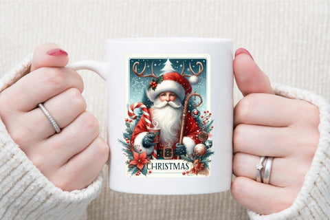 Christmas Tarot Card Sublimation Clipart Sublimation designartist 