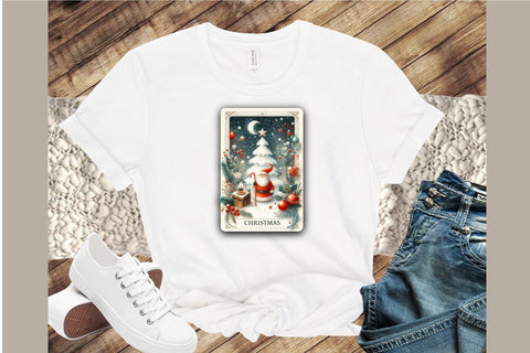 Christmas Tarot Card Sublimation Clipart Sublimation designartist 