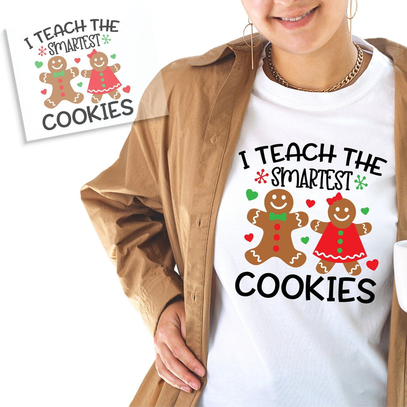 Christmas Teacher DTF Transfer Physical So Fontsy T-Shirt Iron-On Transfer Shop