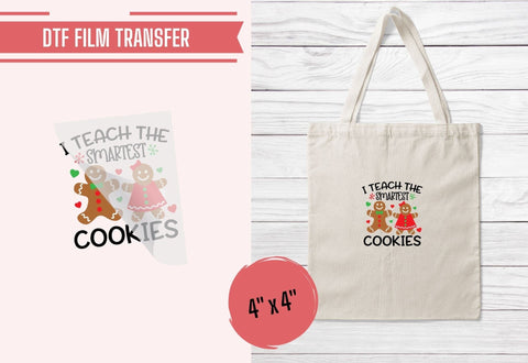 Christmas Teacher DTF Transfer Physical So Fontsy T-Shirt Iron-On Transfer Shop