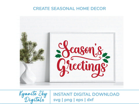 Christmas Thanksgiving New Year SVG winter holidays title bundle SVG Kyanite Sky Digitals 