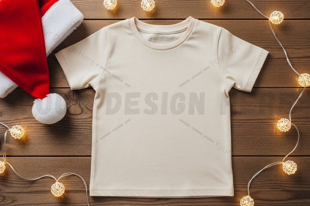 Christmas themed blank t-shirt mockup Mock Up Photo Designangry 