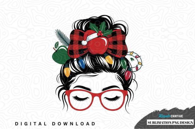 Christmas-themed sublimation png design Sublimation Regulrcrative 