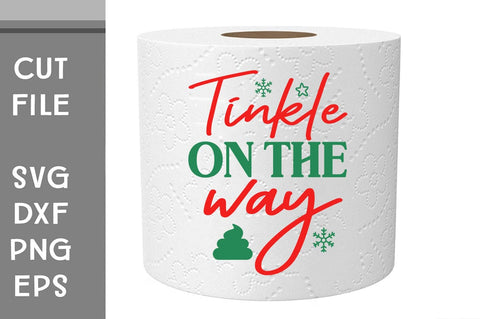 Christmas Toilet Paper SVG Bundle SVG Svgcraft 