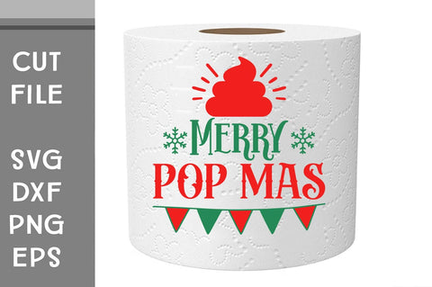 Christmas Toilet Paper SVG Bundle SVG Svgcraft 