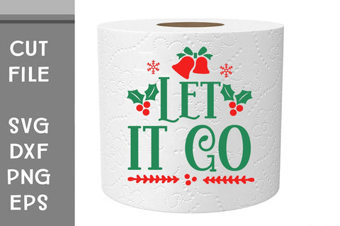Christmas Toilet Paper SVG Bundle SVG Svgcraft 