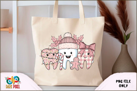 Christmas Tote Bag PNG Bundle Sublimation Shetara Begum 